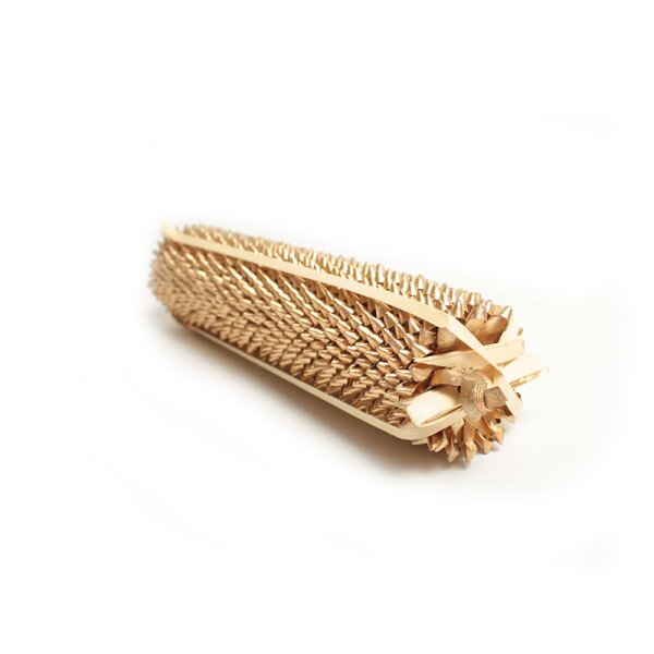 Girlande aus Palmblatt "natur-gold" 2m