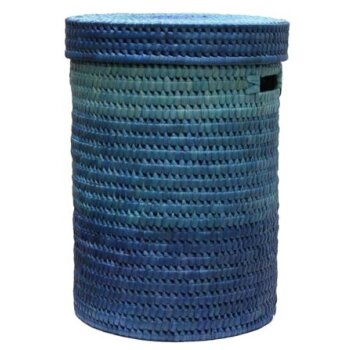 Wäschekorb "alibaba" 3 Farben blau,mittel