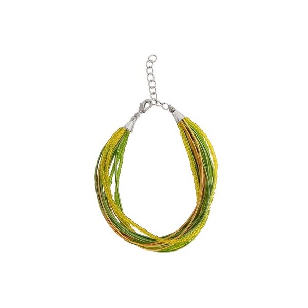 Armband Queen gelb-grn