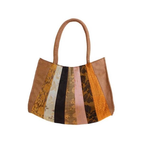 Handtasche "Patchwork" gold