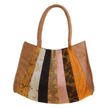 Handtasche "Patchwork" gold