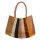 Handtasche "Patchwork" gold