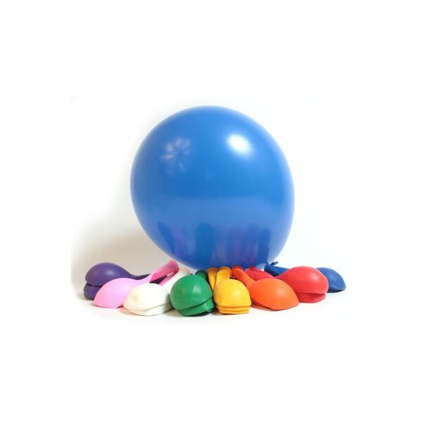 Luftballons  24 Stk/Pg in 8 Farben