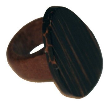 Ring Holztropfen Chonta  Gr. 7