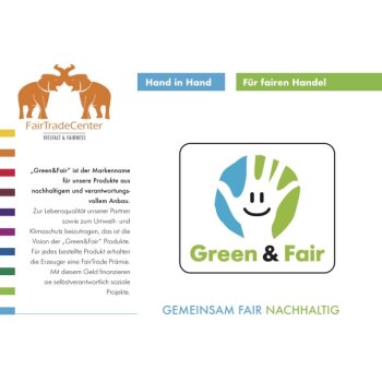 Informationsbroschüre FairTradeCenter + Green & Fair