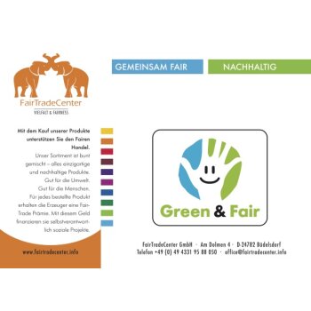 Informationsbroschüre FairTradeCenter + Green & Fair