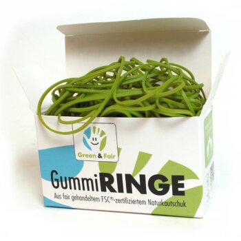 Gummiringe lose, FSC®, 140x1,5mm