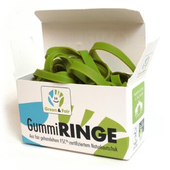 Gummiringe lose, FSC®, 190x6mm