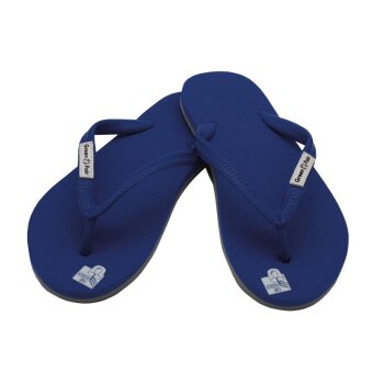 Green&Fair phlip phlops nautical blue/grey 43