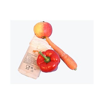 Obst- & Gemüsebeutel aus Bio-Baumwolle, 2er Set