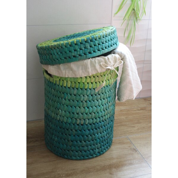 Innensack fr Wschekorb klein, aus Bio-Baumwolle