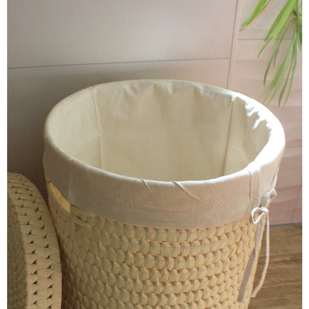 Innensack für Wäschekorb mittel, aus Bio-Baumwolle, 15,90 €