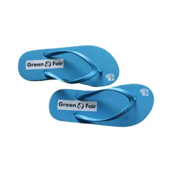 Green&Fair Kinder phlip phlops blue/green