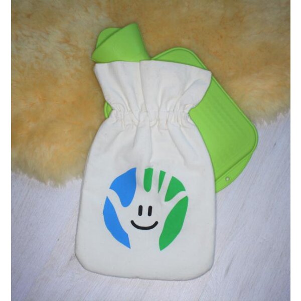 Wärmflaschenbezug Green&Fair aus Bio-Baumwolle, klein