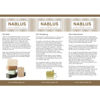 Flyer Nablus Soap