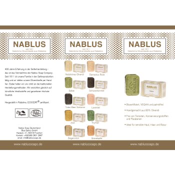 Flyer Nablus Soap