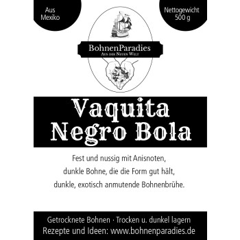 Vaquita Negro Bola, 500g