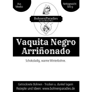 Vaquita Negro Arriñonado, 500g