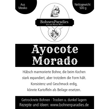 Ayocote Morado, 500g