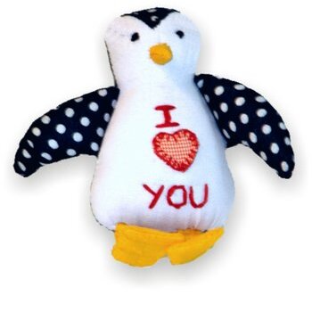 Anhänger "Pinguin" "I love you",...